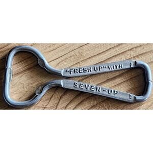 Vintage Bottle Opener Advertising Fresh Up with Seven-Up